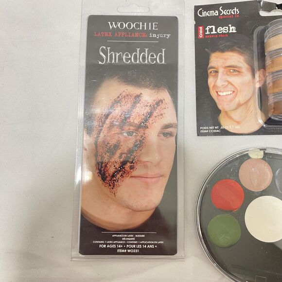 Lot of Halloween Costume Horror Makeup Face Paint Supplies Assorted Brands - Picture 6 of 14